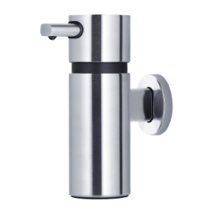 Blomus AREO Seifenspender , Aus mattiertem Edelstahl, Kunststoff, wandmontiert, Füllmenge: 220 ml Blomus AREO Seifenspender , Aus mattiertem Edelstahl, Kunststoff, wandmontiert, Füllmenge: 220 ml