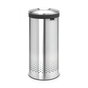 Brabantia Wäschebox mit Wäschesack, 35 Liter Fassungsvermögen, Farbe: Matt Steel Brabantia Wäschebox mit Wäschesack, 35 Liter Fassungsvermögen, Farbe: Matt Steel