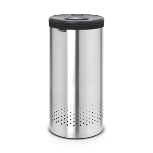 Brabantia Wäschebox mit Kunststoffdeckel, 35 Liter Fassungsvermögen, Farbe: Matt Steel Brabantia Wäschebox mit Kunststoffdeckel, 35 Liter Fassungsvermögen, Farbe: Matt Steel