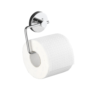 WENKO Milazzo Vacuum-Loc Toilettenpapierhalter, Befestigen ohne Bohren - Einzigartiges Saugsystem, Maße: 13,5 x 17,5 x 16 cm, Farbe: Silber WENKO Milazzo Vacuum-Loc Toilettenpapierhalter, Befestigen ohne Bohren - Einzigartiges Saugsystem, Maße: 13,5 x 17,5 x 16 cm, Farbe: Silber