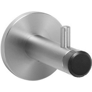 Wagner EWAR Wandtürpuffer mit Haken AC 217, aus Chromnickelstahl massiv gedreht, Hochglanzpoliert, Ø 45 x 45 mm Wagner EWAR Wandtürpuffer mit Haken AC 217, aus Chromnickelstahl massiv gedreht, Hochglanzpoliert, Ø 45 x 45 mm