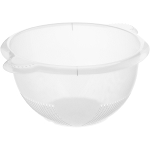 Rotho RONDO Sieb, Abtropfsieb aus hochwertigem Kunststoff , Farbe: transparent Rotho RONDO Sieb, Abtropfsieb aus hochwertigem Kunststoff , Farbe: transparent