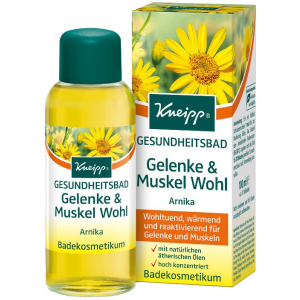 Kneipp® Gesundheitsbad Gelenke & Muskel Wohl - Arnika, Wohltuend, wärmend und reaktivierend, 100 ml - Flasche Kneipp® Gesundheitsbad Gelenke & Muskel Wohl - Arnika, Wohltuend, wärmend und reaktivierend, 100 ml - Flasche