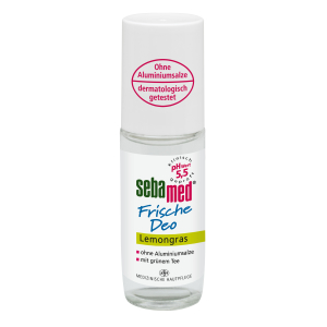 ® Frische Deo Roll on, Ohne Aluminiumsalze, 50 ml, Lemongras, mit grünem Tee ® Frische Deo Roll on, Ohne Aluminiumsalze, 50 ml, Lemongras, mit grünem Tee
