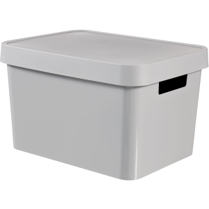 CURVER INFINITY Aufbewahrungsbox mit Deckel, Fassungsvermögen: 17 Liter, Farbe: light grey CURVER INFINITY Aufbewahrungsbox mit Deckel, Fassungsvermögen: 17 Liter, Farbe: light grey