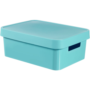 CURVER INFINITY Aufbewahrungsbox mit Deckel, Fassungsvermögen:11 Liter, Farbe: molokai blue CURVER INFINITY Aufbewahrungsbox mit Deckel, Fassungsvermögen:11 Liter, Farbe: molokai blue