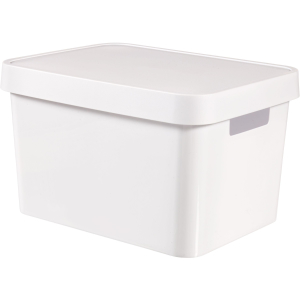 CURVER INFINITY Aufbewahrungsbox mit Deckel, Fassungsvermögen: 17 Liter, Farbe: weiß CURVER INFINITY Aufbewahrungsbox mit Deckel, Fassungsvermögen: 17 Liter, Farbe: weiß