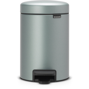 Brabantia NEWICON Treteimer, 3 l, Mit herausnehmbarem Inneneinsatz, Metallic Mint Brabantia NEWICON Treteimer, 3 l, Mit herausnehmbarem Inneneinsatz, Metallic Mint