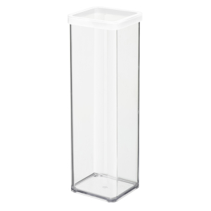 Rotho LOFT Premium Dose, 2 Liter, Hochformat, Frischhaltedose, Maße: 100 x 100 x 285 mm, Farbe: transparent / weiße Dichtung Rotho LOFT Premium Dose, 2 Liter, Hochformat, Frischhaltedose, Maße: 100 x 100 x 285 mm, Farbe: transparent / weiße Dichtung