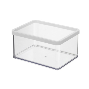 Rotho LOFT Premium Dose, 2,25 Liter, Frischhaltedose, Maße: 200 x 150 x 96 mm, Farbe: transparent / weiße Dichtung Rotho LOFT Premium Dose, 2,25 Liter, Frischhaltedose, Maße: 200 x 150 x 96 mm, Farbe: transparent / weiße Dichtung