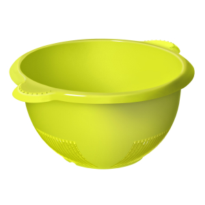Rotho RONDO Sieb, Abtropfsieb aus hochwertigem Kunststoff , Farbe: lime grün Rotho RONDO Sieb, Abtropfsieb aus hochwertigem Kunststoff , Farbe: lime grün