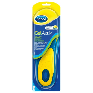 Scholl GelActiv® Einlegesohle Sport Men, Reduzieren übermäßige Druckbelastungen beim Laufen, 1 Packung = 1 Paar Scholl GelActiv® Einlegesohle Sport Men, Reduzieren übermäßige Druckbelastungen beim Laufen, 1 Packung = 1 Paar
