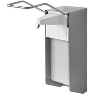 TEMDEX® Desinfektionsmittel- und Seifenspender, Edelstahl, Für Desinfektionsmittel und Seifen, im Gesundheits- und Lebensmittelbereich, 500 ml, langer Armhebel, Edelstahlpumpe TEMDEX® Desinfektionsmittel- und Seifenspender, Edelstahl, Für Desinfektionsmittel und Seifen, im Gesundheits- und Lebensmittelbereich, 500 ml, langer Armhebel, Edelstahlpumpe