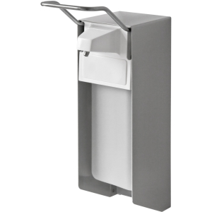 TEMDEX® Desinfektionsmittel- und Seifenspender, Edelstahl, Für Desinfektionsmittel und Seifen, im Gesundheits- und Lebensmittelbereich, 500 ml, kurzer Armhebel, Edelstahlpumpe TEMDEX® Desinfektionsmittel- und Seifenspender, Edelstahl, Für Desinfektionsmittel und Seifen, im Gesundheits- und Lebensmittelbereich, 500 ml, kurzer Armhebel, Edelstahlpumpe