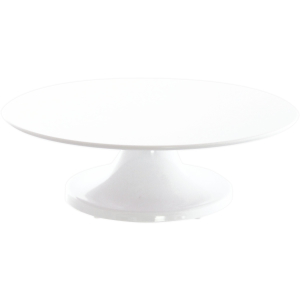 SCHNEIDER Tortenplatte aus Melamin, drehbar, Ø 32 cm, Mit Anti-Rutsch-Füßen, schnitt- und bruchfest, Farbe: weiß, Höhe: 100 mm SCHNEIDER Tortenplatte aus Melamin, drehbar, Ø 32 cm, Mit Anti-Rutsch-Füßen, schnitt- und bruchfest, Farbe: weiß, Höhe: 100 mm