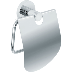 Nicol EOS WC-Rollenhalter mit Deckel, Messing verchromt, Zur Befestigung an der Wand durch einfaches Kleben oder Schrauben, Abmessung: 5 x 14 x 16 cm Nicol EOS WC-Rollenhalter mit Deckel, Messing verchromt, Zur Befestigung an der Wand durch einfaches Kleben oder Schrauben, Abmessung: 5 x 14 x 16 cm