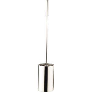 Nicol WC-Bürstengarnitur, Edelstahl, Mit extra langem Stiel für zusätzlichen Komfort, Abmessung: 52 x 9 cm, glänzend Nicol WC-Bürstengarnitur, Edelstahl, Mit extra langem Stiel für zusätzlichen Komfort, Abmessung: 52 x 9 cm, glänzend