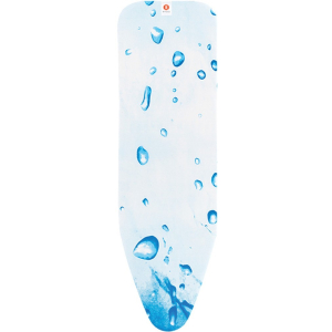 Brabantia Bügeltischbezug B, Baumwollbezug mit 2 mm Schaumstoff, 124 x 38 cm, Ice Water Brabantia Bügeltischbezug B, Baumwollbezug mit 2 mm Schaumstoff, 124 x 38 cm, Ice Water
