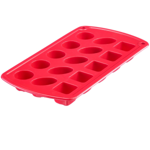 WESTMARK Classic Silikon-Pralinenform, rot, Auch für die Herstellung von Eiswürfeln, Eiskonfekt, Puddingformen oder Butterst, Größe: 12,0 x 22,0 x 1,9 cm WESTMARK Classic Silikon-Pralinenform, rot, Auch für die Herstellung von Eiswürfeln, Eiskonfekt, Puddingformen oder Butterst, Größe: 12,0 x 22,0 x 1,9 cm