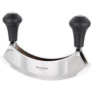 WESTMARK Due Wiegemesser, 2 Klingen, Der ideale Helfer, um schnell Kräuter, Knoblauch oder Zwiebeln zu zerkleinern, 1 Stück WESTMARK Due Wiegemesser, 2 Klingen, Der ideale Helfer, um schnell Kräuter, Knoblauch oder Zwiebeln zu zerkleinern, 1 Stück