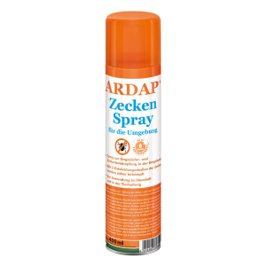 ARDAP Zeckenspray für die Umgebung, Hilft zuverlässig speziell gegen Zecken, Milben, Flöhe und Läuse uvm., 400 ml - Spraydose ARDAP Zeckenspray für die Umgebung, Hilft zuverlässig speziell gegen Zecken, Milben, Flöhe und Läuse uvm., 400 ml - Spraydose