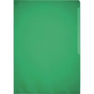 DURABLE A4 Sichthülle aus PP, Klarsichthülle aus strapazierfähigem und reißfestem Material, 1 Packung = 100 Stück, grün DURABLE A4 Sichthülle aus PP, Klarsichthülle aus strapazierfähigem und reißfestem Material, 1 Packung = 100 Stück, grün