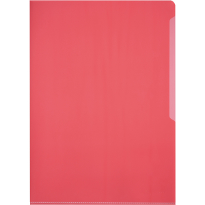 DURABLE A4 Sichthülle aus Hartfolie, Klarsichthülle aus strapazierfähigem und reißfestem Material, 1 Packung = 50 Stück, Farbe: rot DURABLE A4 Sichthülle aus Hartfolie, Klarsichthülle aus strapazierfähigem und reißfestem Material, 1 Packung = 50 Stück, Farbe: rot
