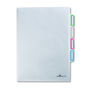 DURABLE Organisationshülle, Klarsichtfolie sorgt für die Ordnung der losen Dokumente, 1 Packung = 5 Stück DURABLE Organisationshülle, Klarsichtfolie sorgt für die Ordnung der losen Dokumente, 1 Packung = 5 Stück
