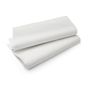 DUNI Evolin® Tischdecke, 84 x 84 cm, weiß, Mitteldecke aus Zellulose in Stoffoptik, wasserabweisend, 1 Paket = 84 Tischdecken DUNI Evolin® Tischdecke, 84 x 84 cm, weiß, Mitteldecke aus Zellulose in Stoffoptik, wasserabweisend, 1 Paket = 84 Tischdecken