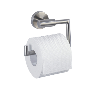 WENKO Bosio Toilettenpapierhalter ohne Deckel, Hochwertiger, offener Toilettenrollenhalter, Metall/Edelstahl WENKO Bosio Toilettenpapierhalter ohne Deckel, Hochwertiger, offener Toilettenrollenhalter, Metall/Edelstahl