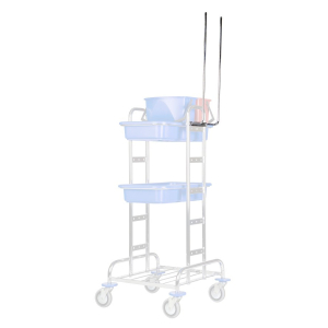 VERMOP WC-Papierhalterung, Für Vermop Orbit Reinigungswagen, Material: Edelstahl VERMOP WC-Papierhalterung, Für Vermop Orbit Reinigungswagen, Material: Edelstahl