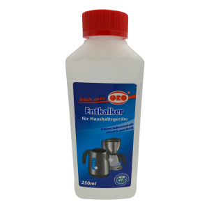 ORO® frisch-aktiv Entkalker, Entfernt Kalkrückstände schnell und zuverlässig, 250 ml - Flasche ORO® frisch-aktiv Entkalker, Entfernt Kalkrückstände schnell und zuverlässig, 250 ml - Flasche
