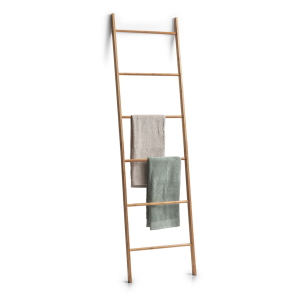 Zeller Bamboo Leiter-Handtuchhalter, Handtuchstange in Leiterform aus Bambus, Maße: ca. 50 x 3,5 x 182,5 cm Zeller Bamboo Leiter-Handtuchhalter, Handtuchstange in Leiterform aus Bambus, Maße: ca. 50 x 3,5 x 182,5 cm