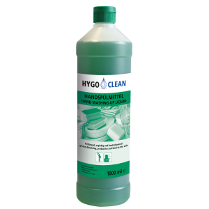 Franz Mensch GmbH HYGOCLEAN Handspülmittel, Vielseitig anwendbares Abwasch- und Spülmittel, 1 Liter – Flasche 31610