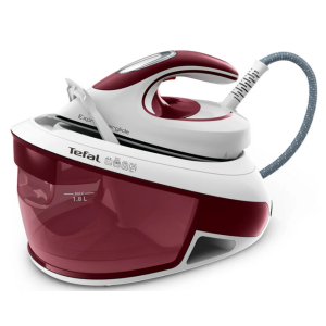 SEB Groupe Elektro Tefal Dampfbügelstation Express Airglide, 2800 Watt, Effiziente Bügelstation mit einer einzigartigen Gleitfähigkeit, 1 Bügelstation SV8026