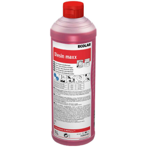 ECOLAB Diesin maxx Desinfektionsreiniger, Saurer Unterhaltsreiniger mit maximaler Hygienesicherheit, 1000 ml - Flasche ECOLAB Diesin maxx Desinfektionsreiniger, Saurer Unterhaltsreiniger mit maximaler Hygienesicherheit, 1000 ml - Flasche