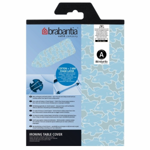 Brabantia Bügeltischbezug A, Baumwollbezug mit 2 mm Schaumstoff, 110 x 30 cm, Mixed Pack Colourful Brabantia Bügeltischbezug A, Baumwollbezug mit 2 mm Schaumstoff, 110 x 30 cm, Mixed Pack Colourful