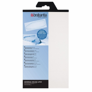 Brabantia Bügeltischbezug E, Filzauflage, weiß, 135 x 49 cm Brabantia Bügeltischbezug E, Filzauflage, weiß, 135 x 49 cm