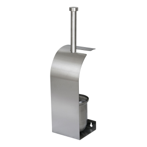 racon® X brush WC-Bürste, Edelstahl gebürstet, zur Wandmontage, H 420 mm, B 110 mm, T 100 mm racon® X brush WC-Bürste, Edelstahl gebürstet, zur Wandmontage, H 420 mm, B 110 mm, T 100 mm