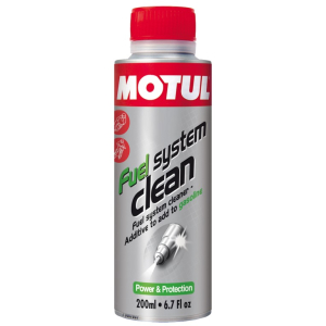 Motul Fuel System Clean Reiniger, Motorraumreiniger speziell für 4-Takt Zweiräder, 200 ml - Dose Motul Fuel System Clean Reiniger, Motorraumreiniger speziell für 4-Takt Zweiräder, 200 ml - Dose